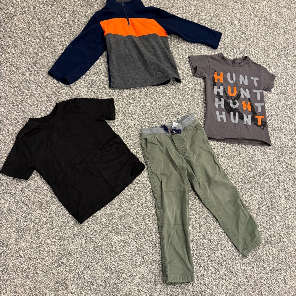 Kids Clothing Set with Graphic Tee and Pants